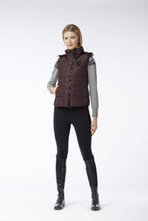CHIBA WOMEN'S PADDED VEST - Ruby wine | Vestrum