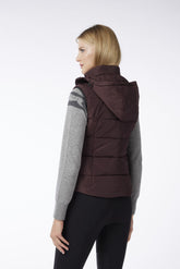 CHIBA WOMEN'S PADDED VEST - Ruby wine | Vestrum