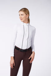 ARRAS WOMEN'S LONG-SLEEED COMPETITION SHIRT - Optical white | Vestrum