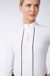 ARRAS WOMEN'S LONG-SLEEED COMPETITION SHIRT - Optical white | Vestrum