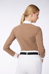 ARRAS WOMEN'S LONG-SLEEED COMPETITION SHIRT - Optical white | Vestrum