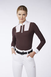GIAKARTA WOMEN'S LONG-SLEEED COMPETITION SHIRT - Ruby wine | Vestrum