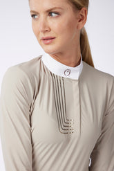 VITTORIA LONG SLEEVED WOMEN'S COMPETITION SHIRT - Hazelnut | Vestrum