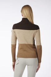 BIENNE WOMEN'S TURTLENECK SWEATER - Dark brown/corten | Vestrum