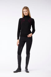 INGOLSTADT WOMEN'S TURTLENECK SWEATER - Medium grey/pearl grey | Vestrum