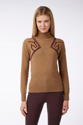 INGOLSTADT WOMEN'S TURTLENECK SWEATER - Medium grey/pearl grey | Vestrum