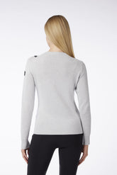 LILA WOMEN'S CREWNECK SWEATER - Pearl grey | Vestrum