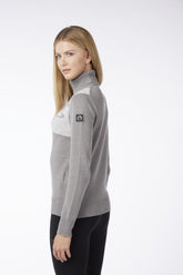 LEICESTER WOMEN'S TURTLENECK SWEATER - Light grey/pearl grey | Vestrum