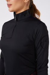 KUJI WOMEN'S WINTER TRAINING TOP - Black | Vestrum