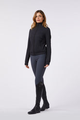 HAMILTON TECHNICAL SWEATSHIRT FOR WOMEN - Black | Vestrum