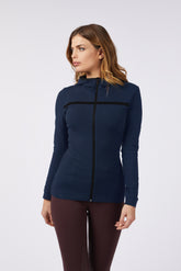 FUNABASHI WOMEN'S HI-TECH TRAINING TOP - Blue navy | Vestrum