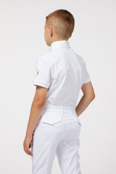 BUDONI BOY'S COMPETITION SHIRT - Optical white | Vestrum