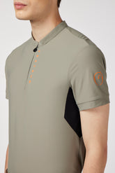 MEN'S SHORT-SLEEVED TRAINING TOP - Dusky green | Vestrum