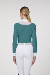 RIMINI LONG SLEEVES COMPETITION SHIRT - Frosty green | Vestrum