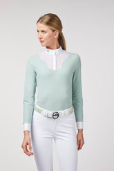RIMINI LONG SLEEVES COMPETITION SHIRT - Frosty green | Vestrum