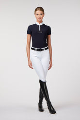 SCIACCA WOMEN'S SHORT-SLEEVED COMPETITION SHIRT - Blue | Vestrum