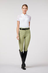 SABAUDIA WOMEN'S SHORT-SLEEVED COMPETITION SHIRT - Optical white | Vestrum