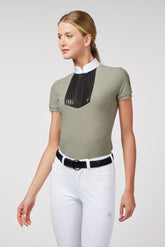 PANTELLERIA WOMEN'S SHORT-SLEEVED COMPETITION SHIRT - Dusky green | Vestrum