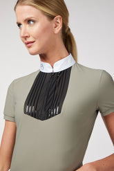 PANTELLERIA WOMEN'S SHORT-SLEEVED COMPETITION SHIRT - Dusky green | Vestrum