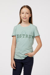 IGLESIAS GIRL'S T-SHIRT - Frosty green | Vestrum