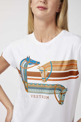 PORTOVENERE WOMEN'S T-SHIRT - Optical white | Vestrum