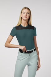 MAGLIA DA ALLENAMENTO A MANICHE CORTE DA DONNA SILVI -  | Vestrum