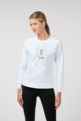 FELPA DONNA TINNARI - Bianco ottico | Vestrum