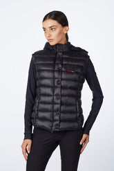 GILET IMBOTTITO CHARA DA DONNA - rosso rubino | Vestrum