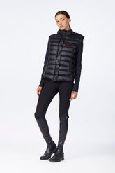 GILET IMBOTTITO CHARA DA DONNA - rosso rubino | Vestrum