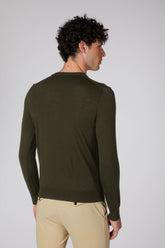 ISTANBUL V-NECK SWEATER FOR MEN - Dark brown | Vestrum