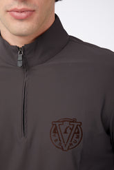TAMPERE MEN'S TRAINING JERSEY - Dark brown | Vestrum