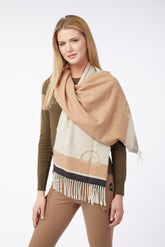 LAHTI SCARF - White/corten | Vestrum