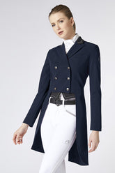 MECHEL WOMEN'S DRESSAGE TAILCOAT - Blue navy/black/med.grey | Vestrum