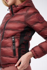 PUSAN WOMEN'S PADDED JACKET - Dark mauve | Vestrum