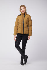 LONDON PADDED JACKET FOR WOMEN - Mustard gold | Vestrum