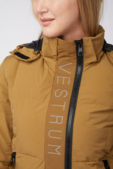 LONDON PADDED JACKET FOR WOMEN - Mustard gold | Vestrum