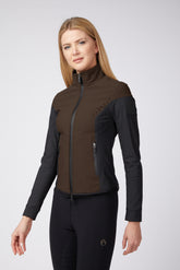 RIAD WOMEN'S SOFTSHELL - Dark brown | Vestrum