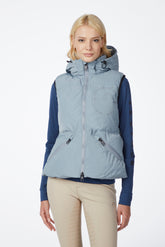 HERNE WOMEN'S PADDED VEST - Dark olive green | Vestrum