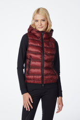 CHEMNITZ WOMEN'S PADDED VEST - Dark mauve | Vestrum