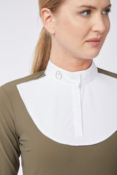 HIRAKATA WOMEN'S LONG-SLEEVED RACING SHIRT - Dark olive green | Vestrum