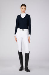 REIMS WOMEN'S LONG-SLEEVED RACING SHIRT - Optical white | Vestrum