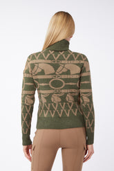 MAGLIONE DA DONNA ANSAN - Blu navy/grigio medio | Vestrum