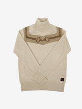 NICOSIA WOMEN'S TURTLENECK SWEATER - Cream/sand | Vestrum