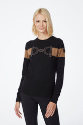 VASTERAS WOMEN'S SWEATER - Black/corten | Vestrum