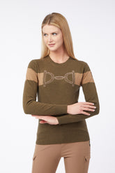 VASTERAS WOMEN'S SWEATER - Black/corten | Vestrum