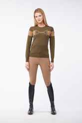 VASTERAS WOMEN'S SWEATER - Black/corten | Vestrum