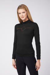 CHEONAN WOMEN'S TRAINING TOP - Black | Vestrum