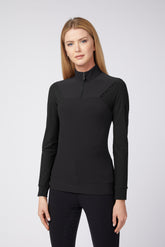 CASTELLANE WOMEN'S TRAINING TOP - Black | Vestrum