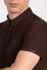 LECCO MEN'S SHORT-SLEEVED TRAINING TOP - Forest green | Vestrum