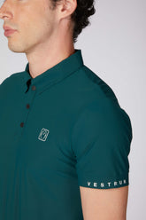 LECCO MEN'S SHORT-SLEEVED TRAINING TOP - Forest green | Vestrum